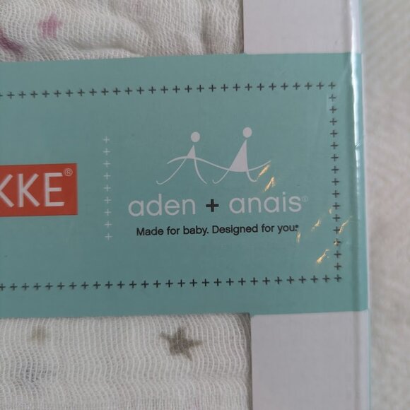 Stokke Sleepi Crib Sheet aden + anais 100% Cotton Muslin 29"x49" NWT - Picture 5 of 6